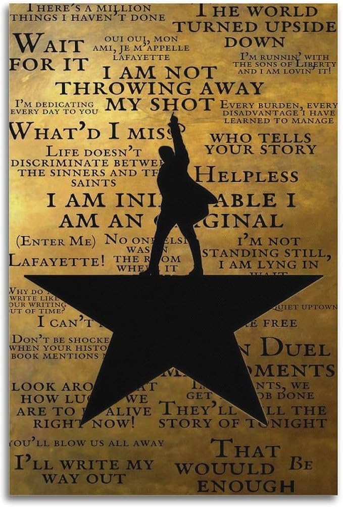 Hamilton Show Poster